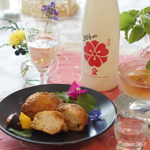 八鹿 純米吟醸（桃）WHITE BOTTLE 2026ver.