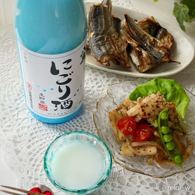 とろぉり濃厚！魅惑の白いお酒 【八鹿にごり酒】