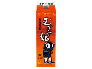 元祖晩酌焼酎！手軽なパック入り【大分むぎっ娘】　20度　1800mlパック