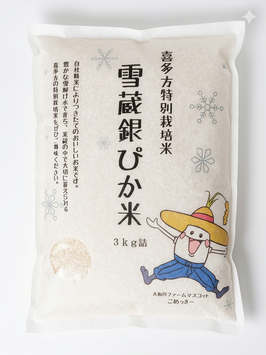 雪蔵銀ぴか米【コシヒカリ】