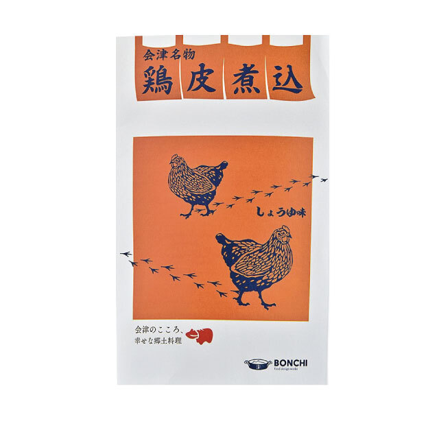 鶏皮煮込〈醤油味〉