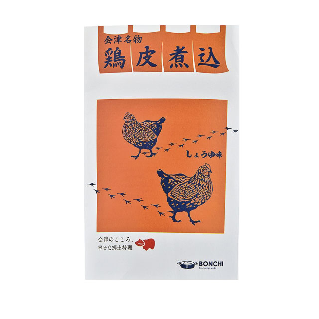 鶏皮煮込〈醤油味〉