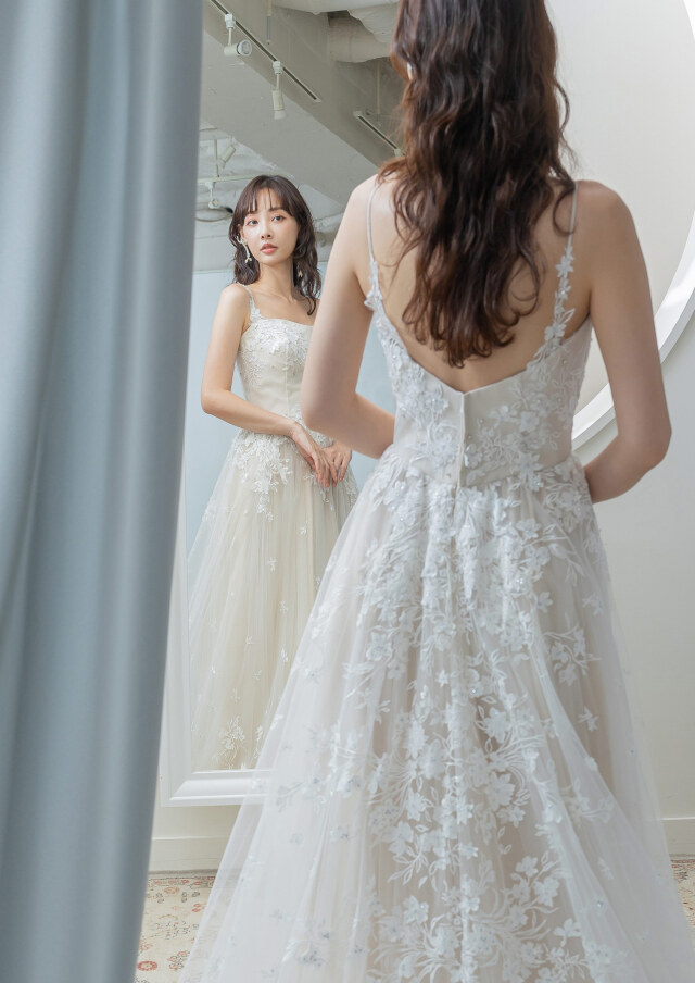 NOA0048_beige Tunoah Wedding （チュノアウェディング）