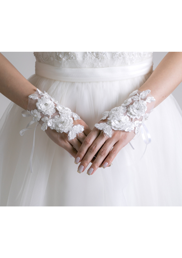 TuNoah wedding ロングベール　ショートグローブ付き TuNoah wedding ロングベール ショートグローブ付き TuNoah