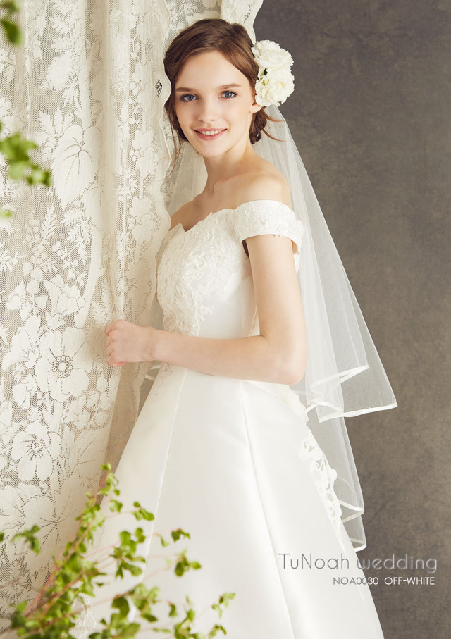 NOA0030 オフホワイト Tunoah Wedding （チュノア