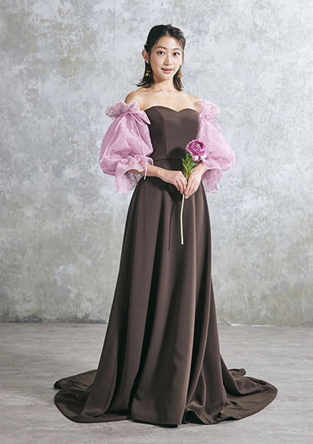 NOA0063_brown レースパフ