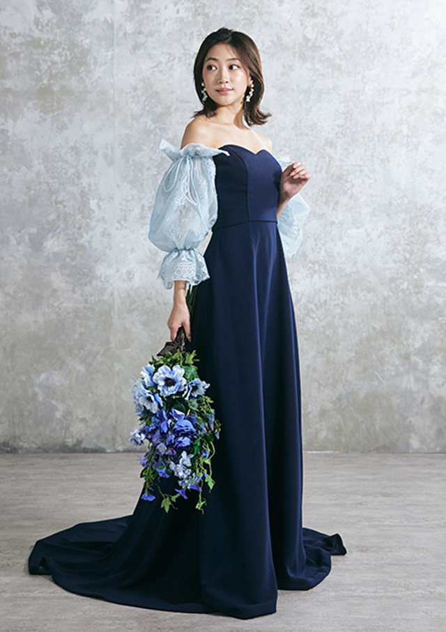 NOA0063_navy レースパフ