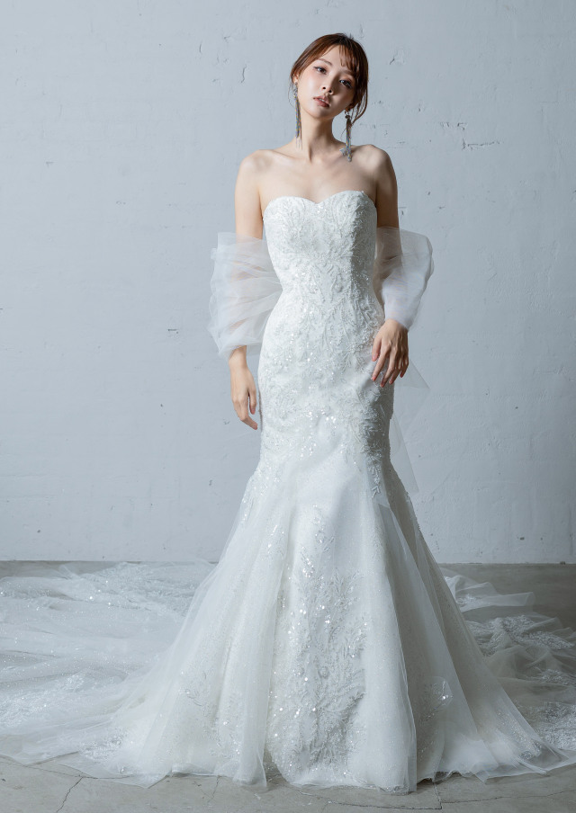 ウェディングドレス NOA0036_offwhite【ウェディングドレス オーダーメイド】 – 結婚
