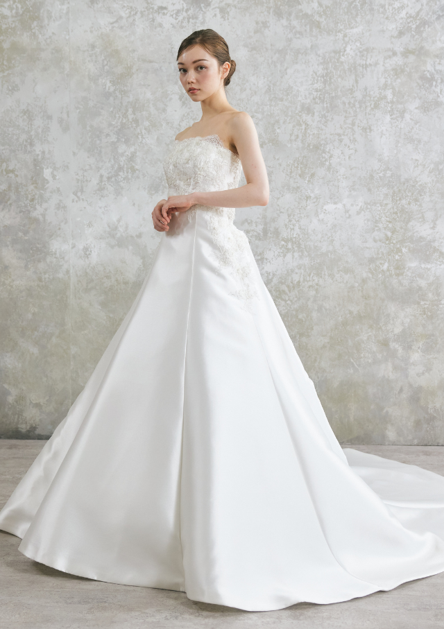 ホワイト Aライン ウェディングドレス ドレス TuNoah wedding Aライン／プリンセスライン Tunoah Wedding （チュ