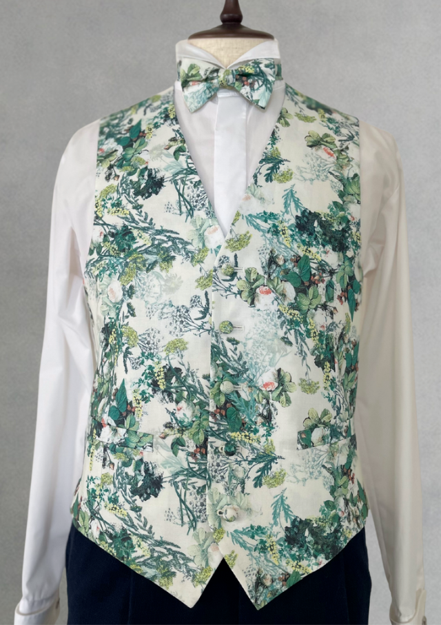 NOA3021_white green（ベスト＆タイ）