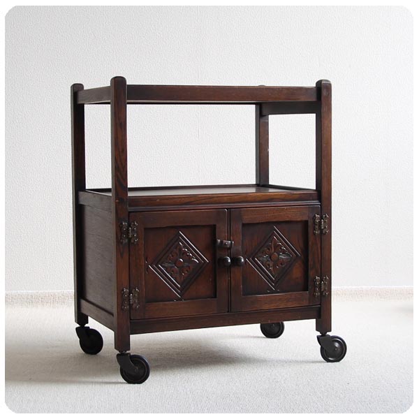 イギリス アンティーク調 JAYCEE社 キッチンワゴン J-831