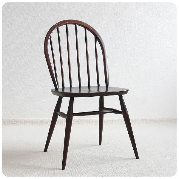 イギリス アンティーク家具 アーコールチェア 木製椅子 ERCOL 店舗什器 「フープバックチェア」K-058