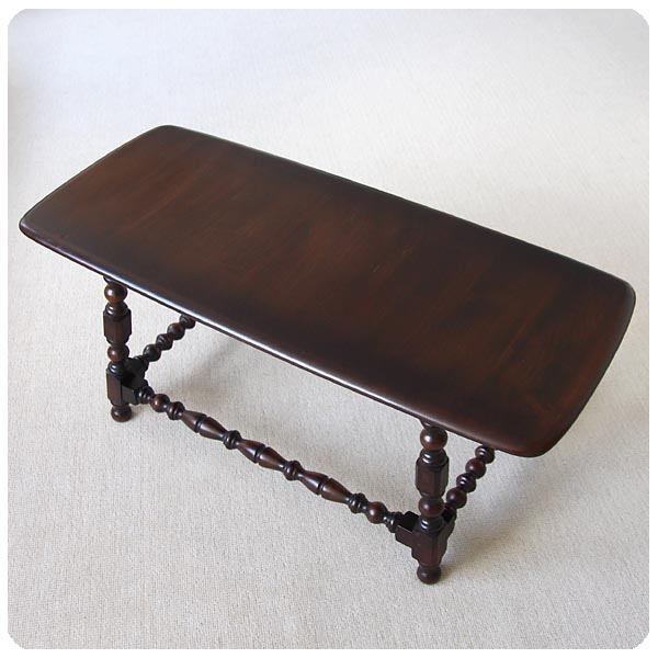 イギリス ヴィンテージ ERCOL コーヒーテーブル アーコール エルム材 インテリア 家具 店舗什器 K-365