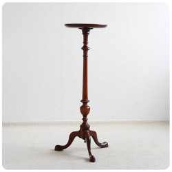 イギリス アンティーク家具 フラワースタンド 花台 マホガニー 燭台 店舗什器 「トライポッド」K-090