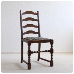 イギリス アンティーク調 JAYCEE ダイニングチェア 木製椅子 インテリア 家具 店舗什器 K-381