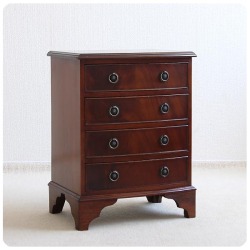 イギリス アンティーク調 小さなチェスト ドロワー マホガニー インテリア 家具 店舗什器 K-397