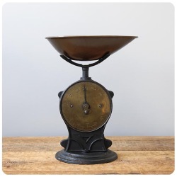 イギリス アンティーク SALTER ファミリースケール ソルター社 量り 真鍮文字盤 インテリア 店舗什器 K-418