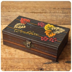 イギリス アンティーク Geo.Bassett & Co.Ltd ワークボックス インテリア 雑貨 店舗什器 K-424