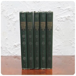 イギリス アンティークブック5冊 「thompsons gardeners assistant」 洋書 雑貨 ディスプレイ 店舗什器 K-453