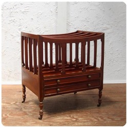 イギリス アンティーク ミュージックカンタベリー キャスター付き インテリア 家具 店舗什器 K-468