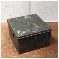 イギリス アンティーク ミリタリーボックス 弾薬箱 WSM 1942 インテリア 雑貨 店舗什器 K-469