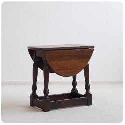 イギリス アンティーク Remploy バタフライテーブル オーク 伸長式 インテリア 家具 店舗什器 K-706