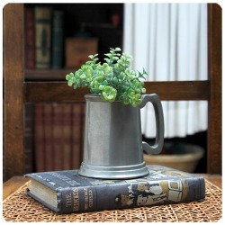 イギリス アンティーク MANOR PEWTER ピューター ビアマグ マグカップ タンカード ビアジョッキ パブ K-733