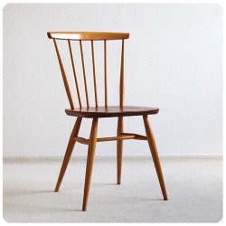 イギリス ヴィンテージ アーコールチェア コムバックチェア 木製椅子 ERCOL インテリア 店舗什器 ディスプレイ 家具 K-822