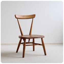 イギリス アンティーク ERCOL（アーコール）スクールチェア 学校椅子 インテリア 店舗什器 ディスプレイ 家具 K-867