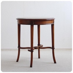 イギリス アンティーク調 オケージョナルテーブル マホガニー インテリア 店舗什器 ディスプレイ ビンテージ 家具 K-920