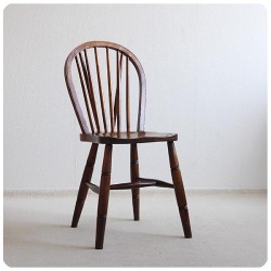 イギリス アンティーク キッチンチェア フープバックチェア 古木 椅子 インテリア 店舗什器 ディスプレイ 家具 K-944