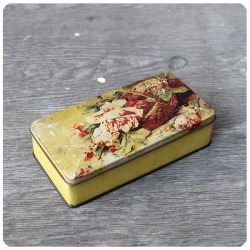 イギリス アンティーク トフィー缶 TIN缶 ブリキ お菓子 インテリア雑貨「John S Derbyshire & Son Ltd」P-319