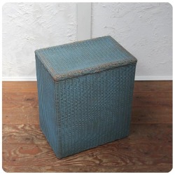 イギリス アンティーク ロイドルーム ランドリーバスケット ボックス LLOYD LOOM Lusty 家具 P-859