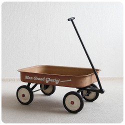 イギリス ヴィンテージ キャリー ワゴン キャンプ 子供用 店舗什器 「Mon Grand Chariot」P-934