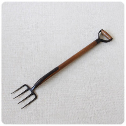 イギリス アンティーク ガーデンフォーク インテリア 園芸用具 雑貨 店舗什器「ガーデンオーナメント」Q-147