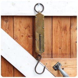 イギリス アンティーク スプリングバランス/ポケットバランス/ハンギングスケール/吊りはかり/ソルター/ブラス【SALTER】T-463