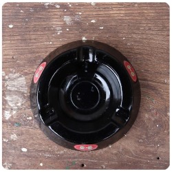 イギリス ヴィンテージ ガラス製 灰皿/アッシュトレイ/コレクタブル/アクセサリートレイ/喫煙具【Nazeing Regicor】Z-165