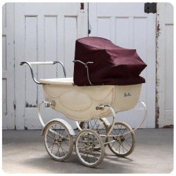 イギリス ビンテージ silver cross ベビーカー/乳母車/シルバークロス/店舗什器/バギー【ディスプレイにいかがですか？】Z-262