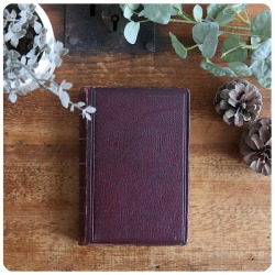 イギリス アンティーク 小さな聖書/洋書/インテリア雑貨/ディスプレイ/オブジェ/古書/100年前/宗教本【HOLY BIBLE】Z-609