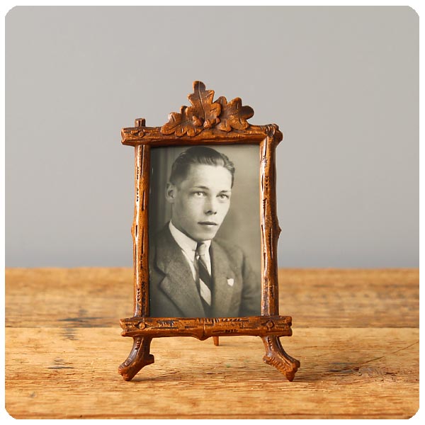 イギリス アンティーク フォトフレーム 写真立て K-398