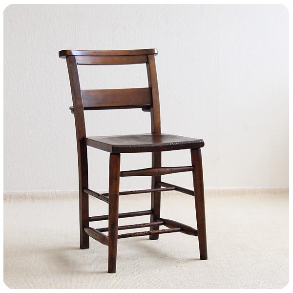 イギリス アンティーク チャーチチェア 教会椅子 K-651