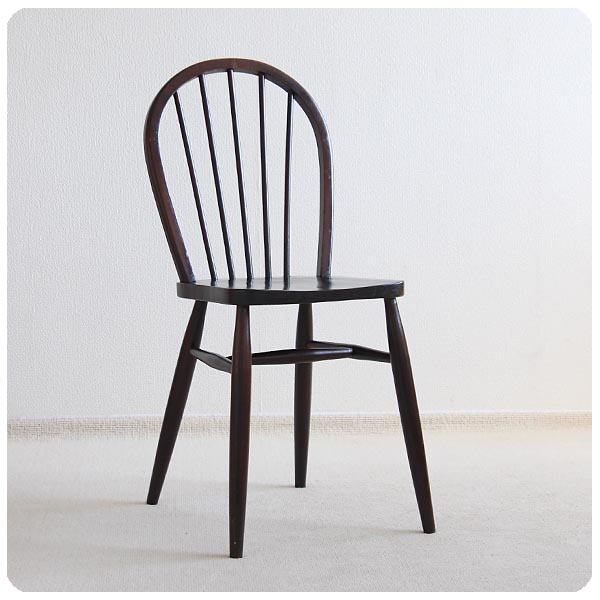 イギリス アンティーク フープバックチェア 木製椅子 K-833