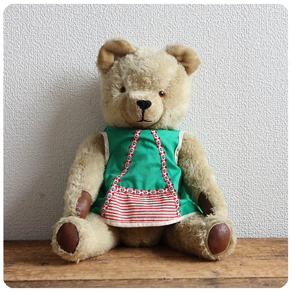 アンティーク テディベア ビンテージ 46cm ドイツ アンティーク ドイツ