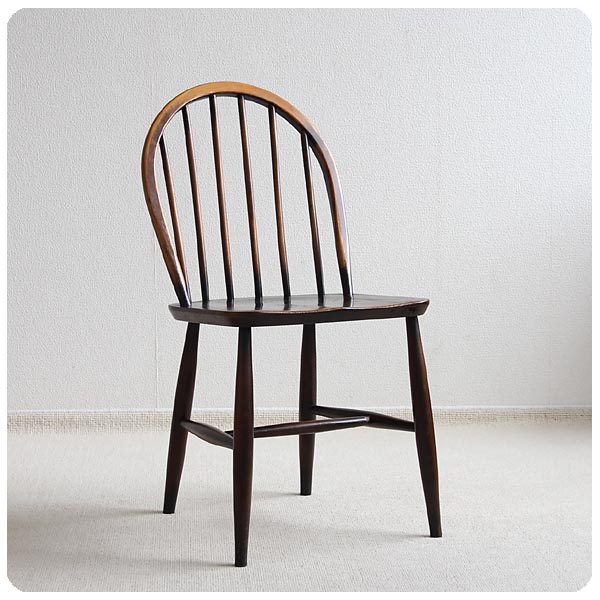 イギリス アンティーク アーコールチェア ERCOL 木製椅子 ダイニング 
