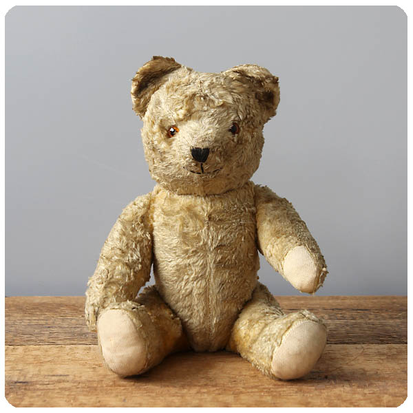 アンティークヴィンテージ テディベア ぬいぐるみt