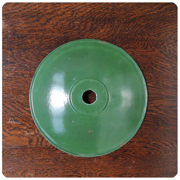 フランス アンティーク ホーロー製ランプシェード/インダストリアル  