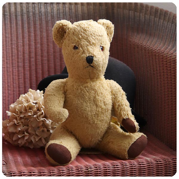 イギリス ビンテージ テディベア ぬいぐるみ くま クマ Dean 