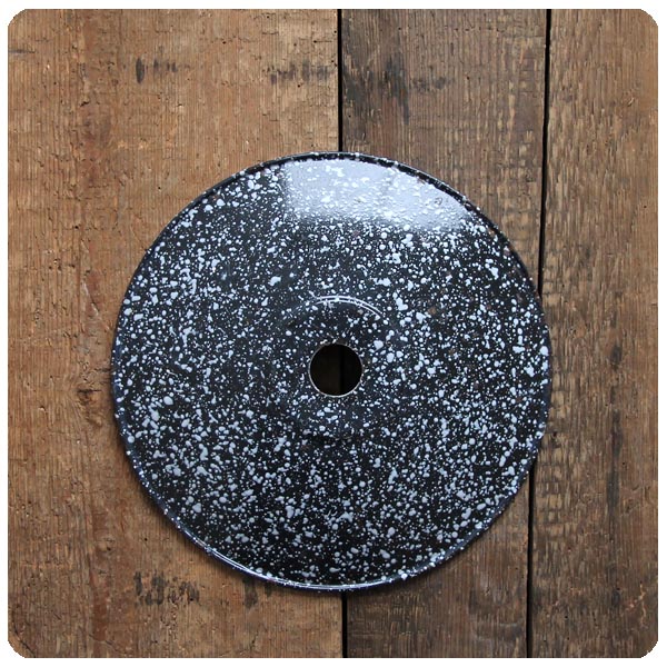 フランス アンティーク ホーロー製ランプシェード/インダストリアル  