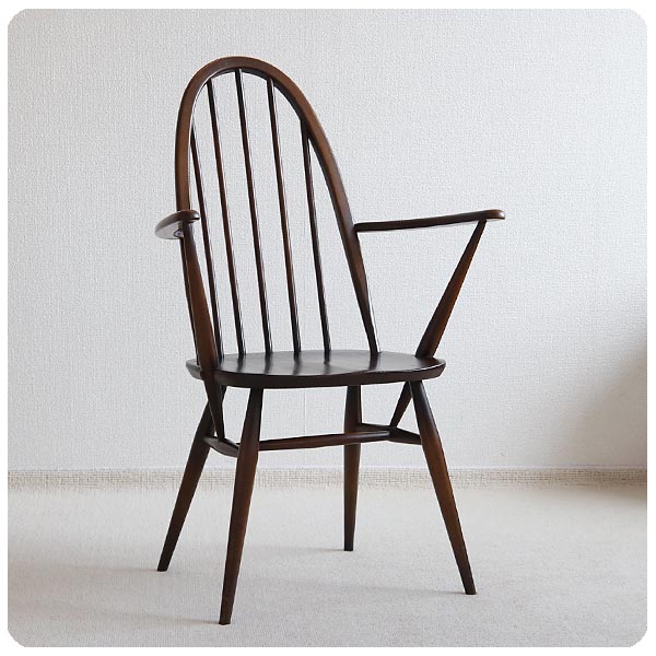 イギリス ヴィンテージ アーコール社 クエーカーアームチェア