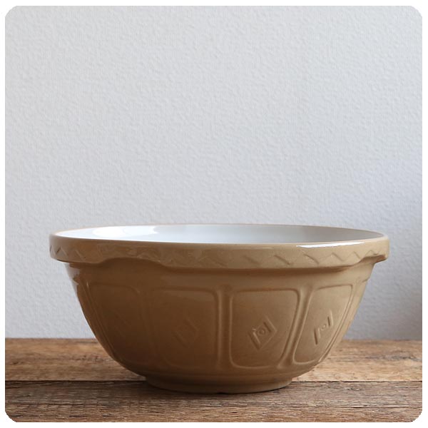 イギリス アンティーク MASON CASH 陶器製ミキシングボウル/メイソン イギリス アンティーク MASON CASH 陶器製ミキシングボウル/メイソン